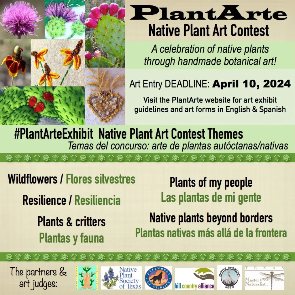 A flyer for the image showing flowers and a deadline date of April 10, 2024
