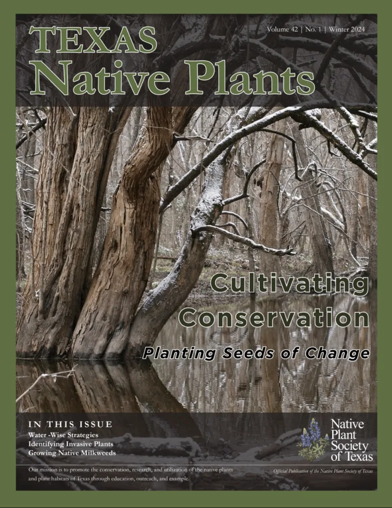 Cultivating conservation, planting seeds of change. Winter 2024 member magazine cover page