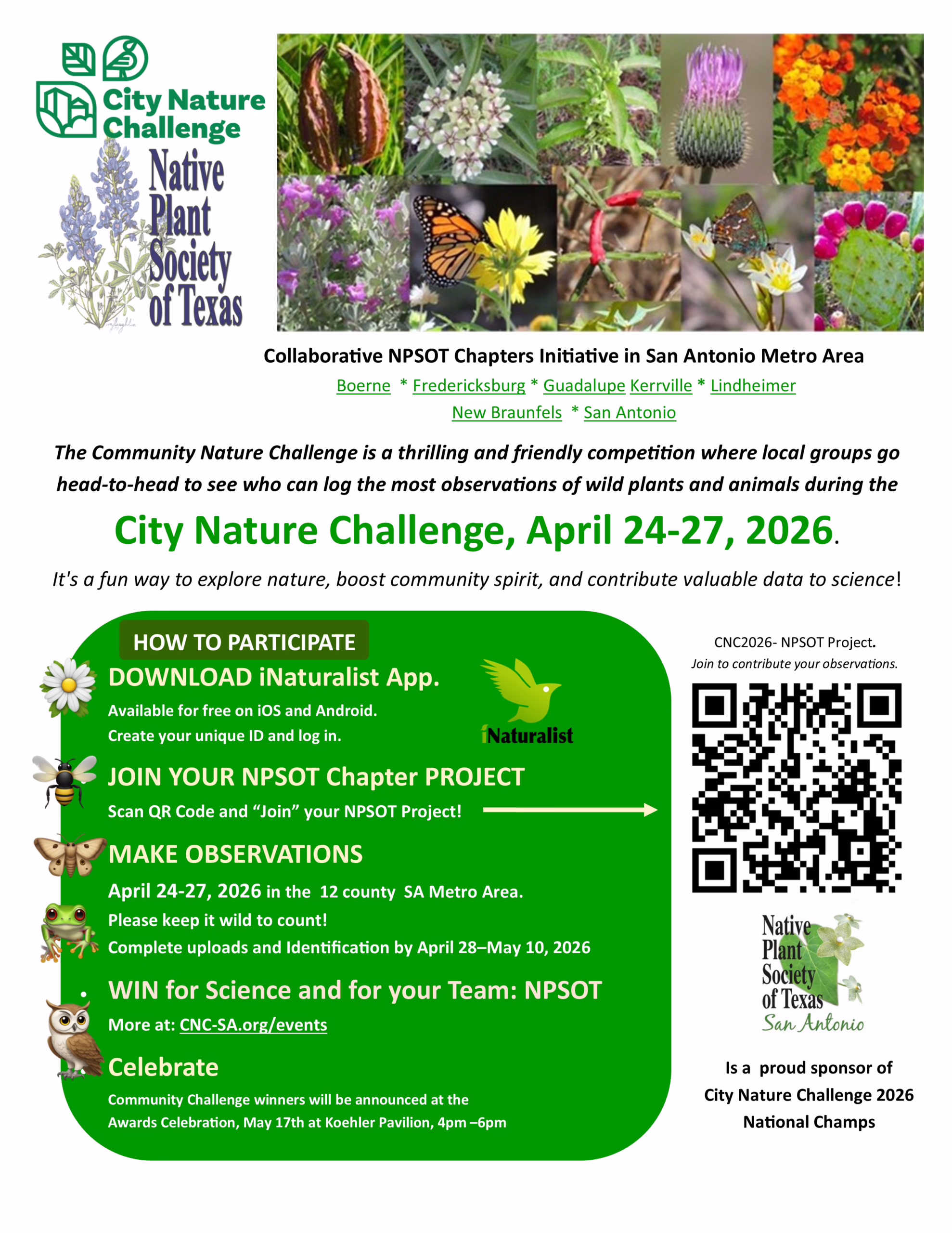City Nature Challenge 2026